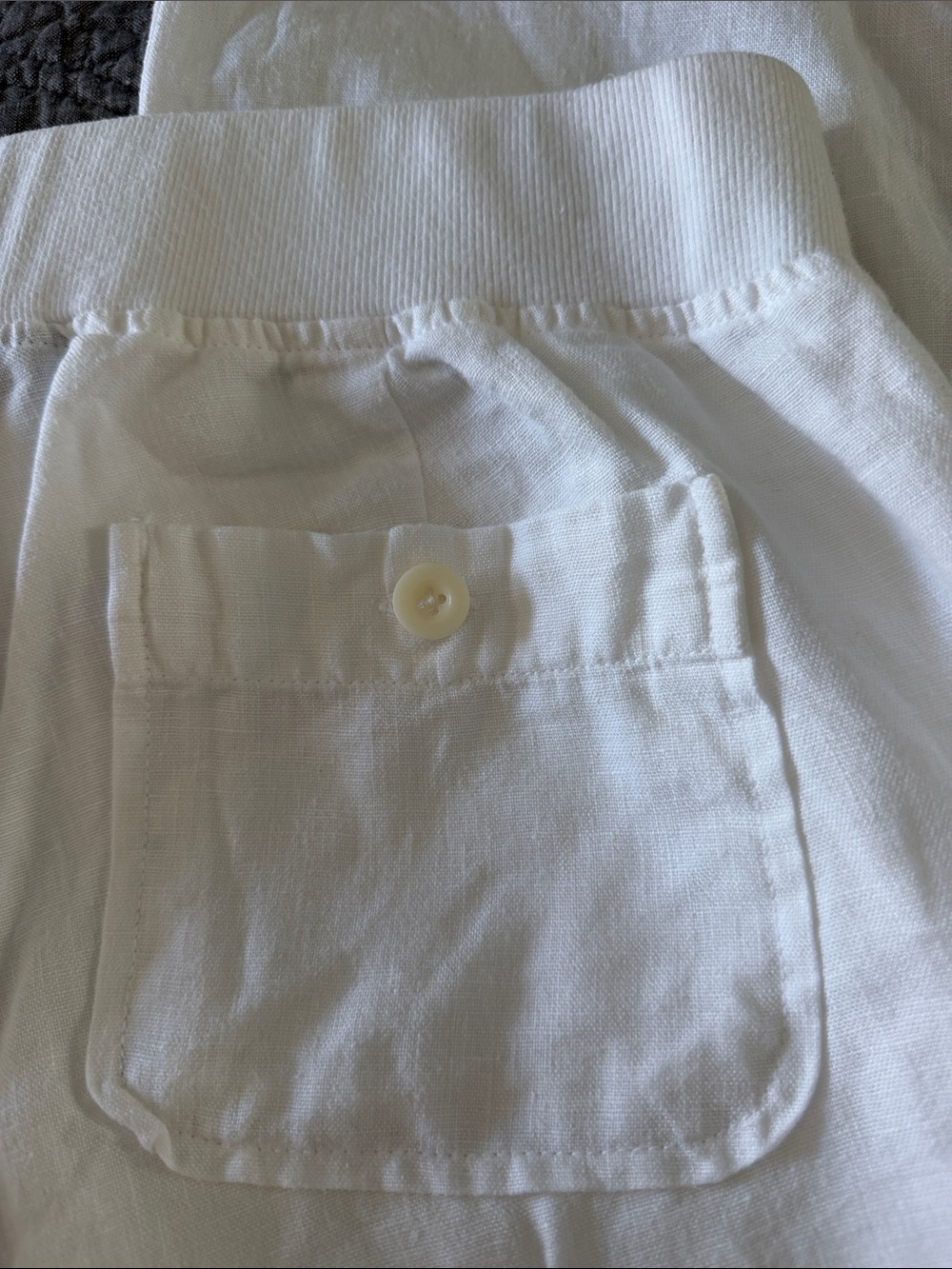 Athleta Drawstring Linen Pant - Picture 9 of 10